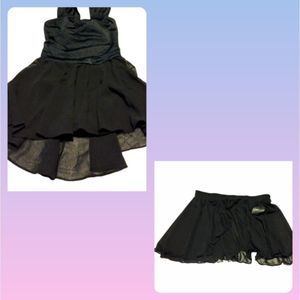 Balera Dancewear Gymnastics One Peice Dance Dress And A Danskin Dance Skirt SZ 6